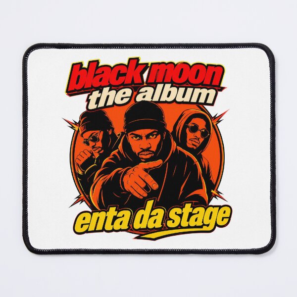 Item preview, Black Moon Enta da Stage Album Cover Art Hip Hop designed and sold by ZubairNalban.