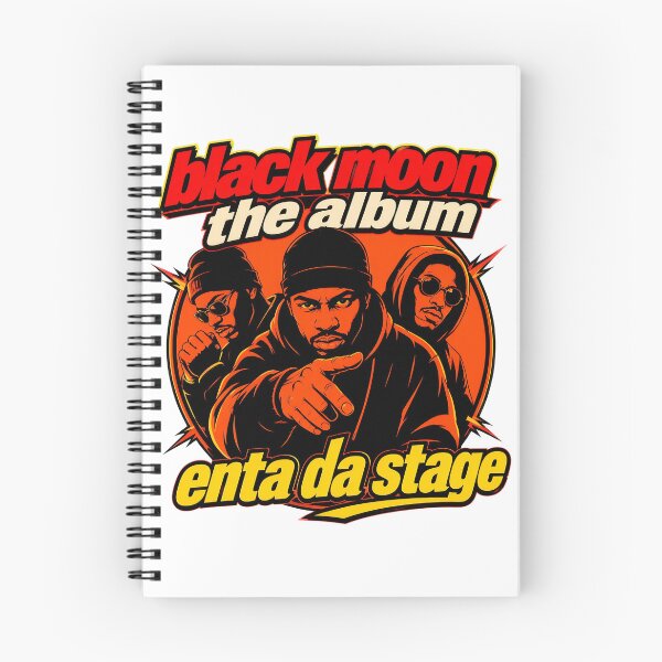 Item preview, Black Moon Enta da Stage Album Cover Art Hip Hop designed and sold by ZubairNalban.