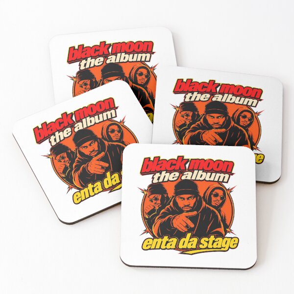 Item preview, Black Moon Enta da Stage Album Cover Art Hip Hop designed and sold by ZubairNalban.