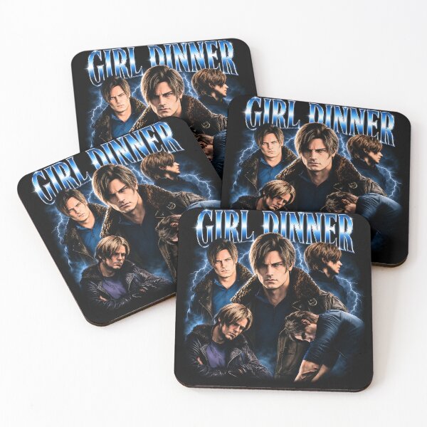 Item preview, Leon Kennedy Girl Dinner Resident Evil Bootleg Vintage designed and sold by jundobays.