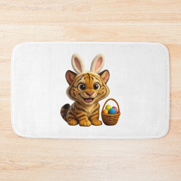 Item preview, Sumatran Tiger Easter Bunny designed and sold by Sillytoe.