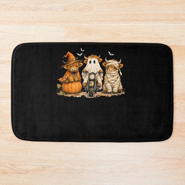 Item preview, Cow Cute Halloween Ghosts Pumpkin designed and sold by KatieThomShop.