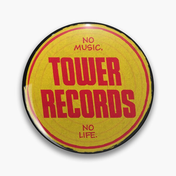 Item preview, Vintage Tower Records 1960  No music No Life T-Shirt designed and sold by eliasallawes.