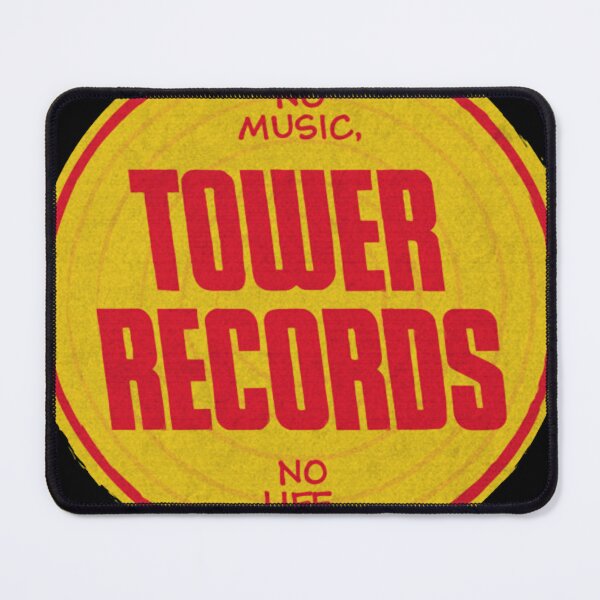 Item preview, Vintage Tower Records 1960 No music No Life T-Shirt designed and sold by eliasallawes.