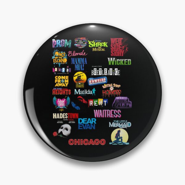 Item preview, Broadway Musical Show Tunes Collage Theater designed and sold by LoveUrselfToday.