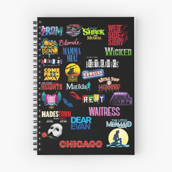 Item preview, Broadway Musical Show Tunes Collage Theater designed and sold by LoveUrselfToday.