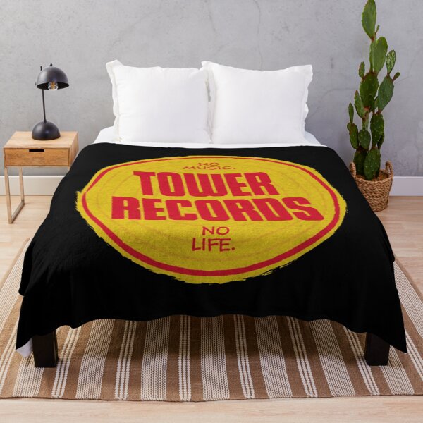 Item preview, Vintage Tower Records 1960  No music No Life T-Shirt designed and sold by eliasallawes.