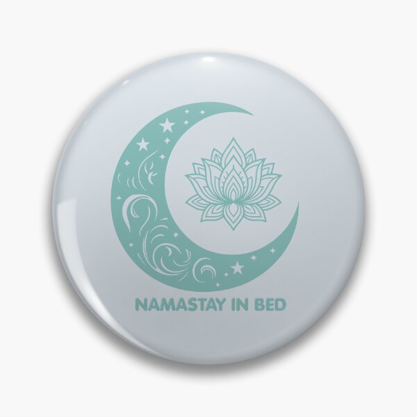 Item preview, Namastay in Bed Zen Moon designed and sold by 247DesignStudio.