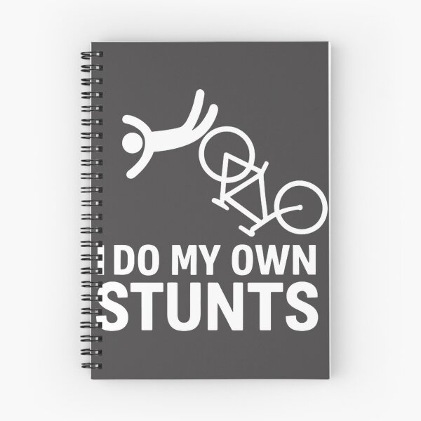Item preview, Funny I Do My Own Stunts Bicycle - Cyclist And Mountain Biker Humor Gift | Limited Edition designed and sold by mustapha zaghouli.
