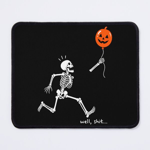 Item preview, Skeleton Sad About Lost Pumpkin Balloon Funny Halloween designed and sold by jundobays.