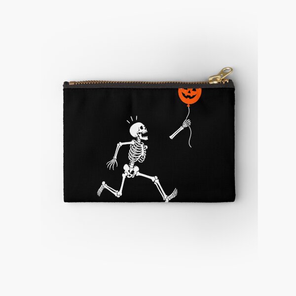 Item preview, Skeleton Sad About Lost Pumpkin Balloon Funny Halloween designed and sold by jundobays.