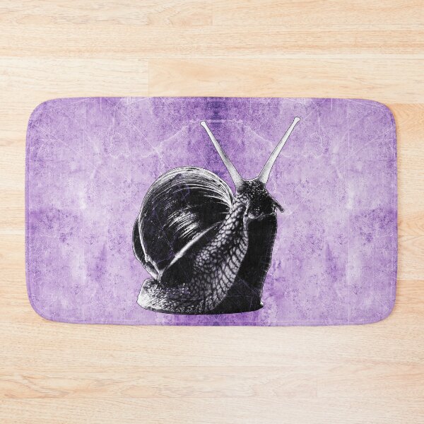 Item preview, Violet Roman Snail Dark Natural History Macro Portrait Shell Art designed and sold by Ghoul Enterprises.