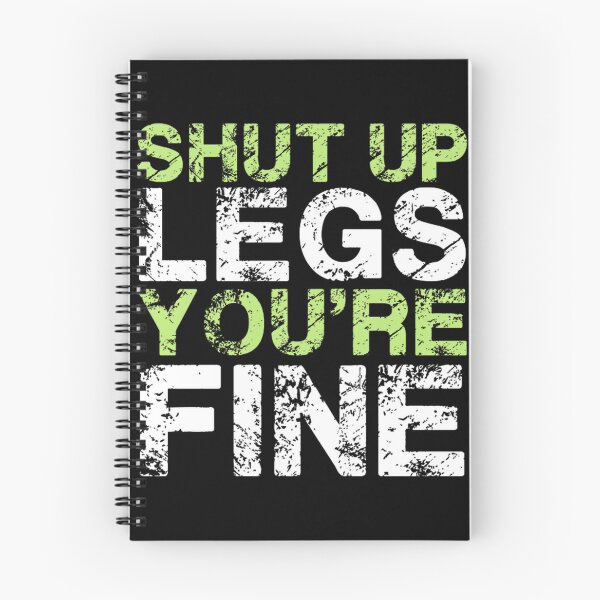 Item preview, Shut Up Legs You'Re Fine Funny Workout Gym Motivation Quote | ⭐⭐⭐⭐⭐ Best Seller designed and sold by mustapha zaghouli.