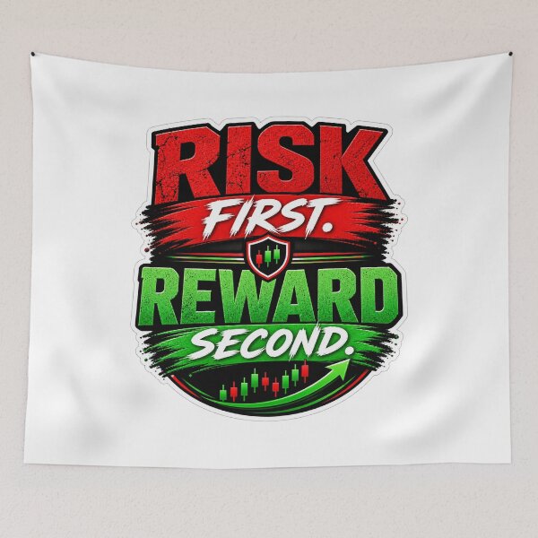 Item preview, Risk Before Reward Trading Mindset designed and sold by VolatilityEdge.