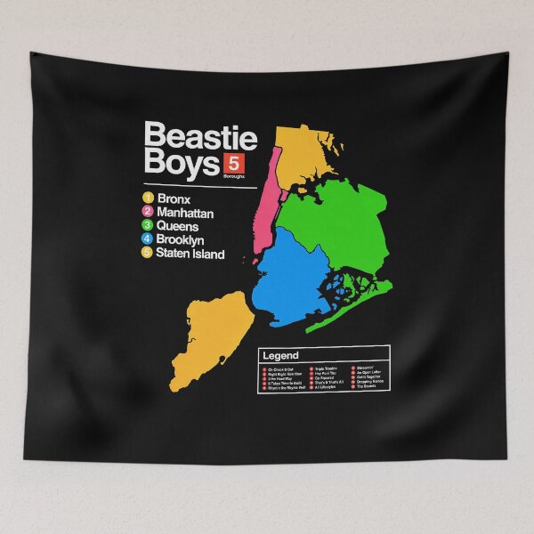Item preview, Beastie Boys Band 90s Retro To the 5 Boroughs designed and sold by chanthe53.