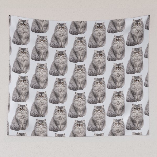 Item preview, Persian Gray Cat  designed and sold by BackgroundND.