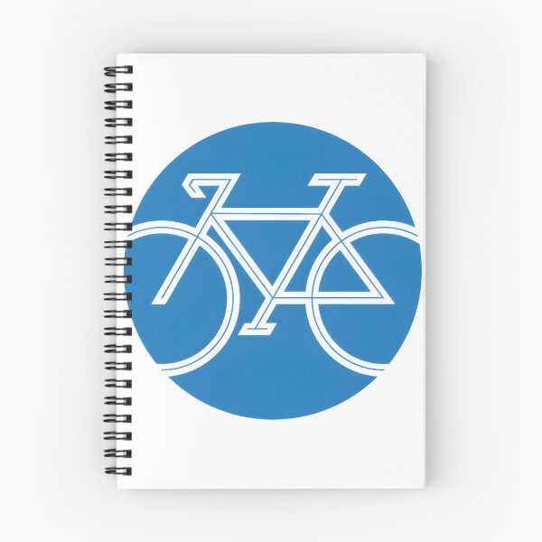 Item preview, Retro Blue Circle Bicycle Art - Minimalist Cycling Graphic For Bike Lovers And Cyclists | Limited Edition designed and sold by mustapha zaghouli.