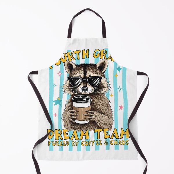 Item preview, Fourth 4th Grade Dream Team Raccoon Teacher Back to School T-Shirt designed and sold by Djtahar15.