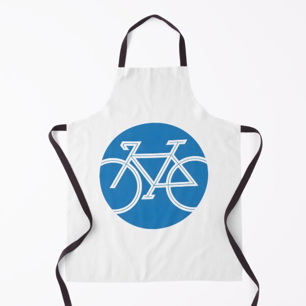 Item preview, Retro Blue Circle Bicycle Art - Minimalist Cycling Graphic For Bike Lovers And Cyclists | Limited Edition designed and sold by mustapha zaghouli.