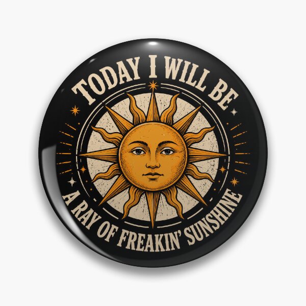 Item preview, Today I Will Be A Ray Of Freakin Sunshine Funny designed and sold by gordonbwyashop.