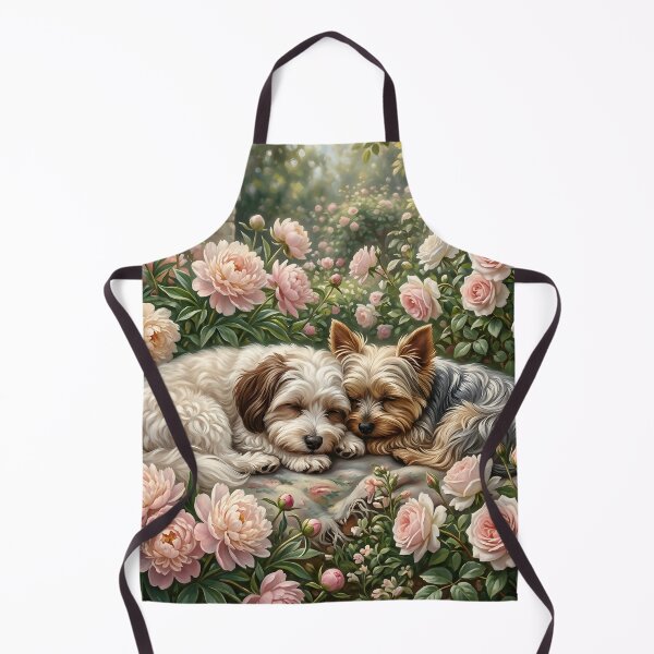 Item preview, Peaceful Puppies Slumber in the Garden designed and sold by The She Shed.