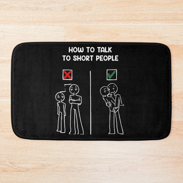 Item preview,  How to Talk to Short People funny height difference designed and sold by KatieThomShop.