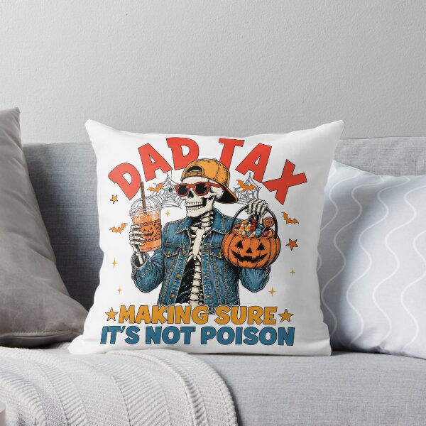 Item preview, Dad Tax Skeleton Halloween Candy Check designed and sold by varin-studio.