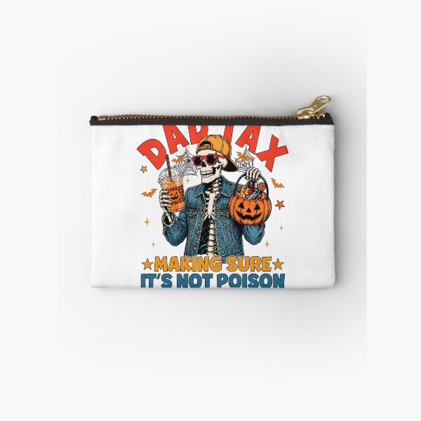 Item preview, Dad Tax Skeleton Halloween Candy Check designed and sold by varin-studio.