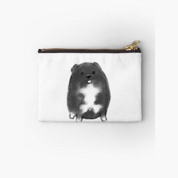 Item preview, Chubby Fluffy Black Dog Minimal Character designed and sold by raun.draw.