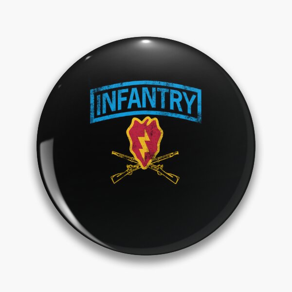 Item preview, Infantry Lightning Shield Military Veteran Distressed Graphic Design designed and sold by Osstaramilua.