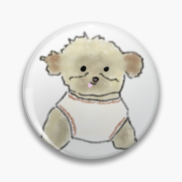 Item preview, Cream Poodle Puppy In White Tank designed and sold by raun.draw.