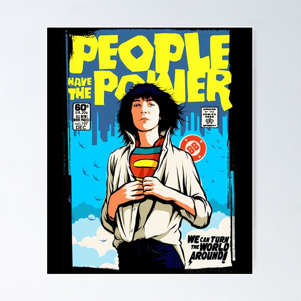 Item preview, Rock Star Open Shirt Superhero designed and sold by puppy3000.