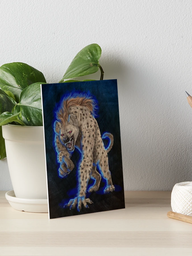 アート・デザイン・音楽 THE HYENA & OTHER MEN Lexica - Hyena monster hybrid, artstation trends, concept