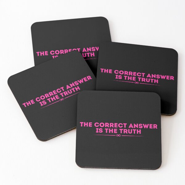 Item preview, The Correct Answer is the Truth designed and sold by UNK-Fatigues.