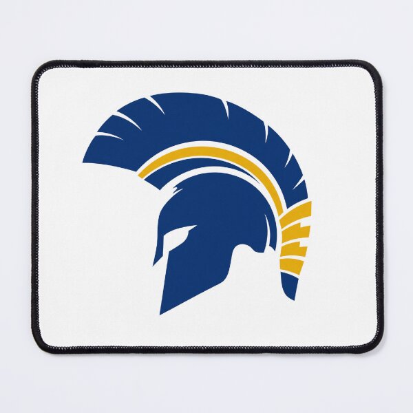 Item preview, Spartan Helmet Warrior – Navy & Gold Military Warrior Emblem designed and sold by TheAllInStore.