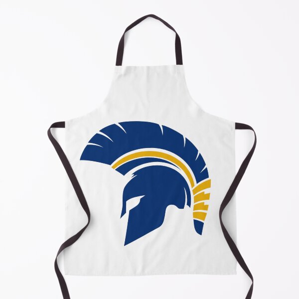 Item preview, Spartan Helmet Warrior – Navy & Gold Military Warrior Emblem designed and sold by TheAllInStore.