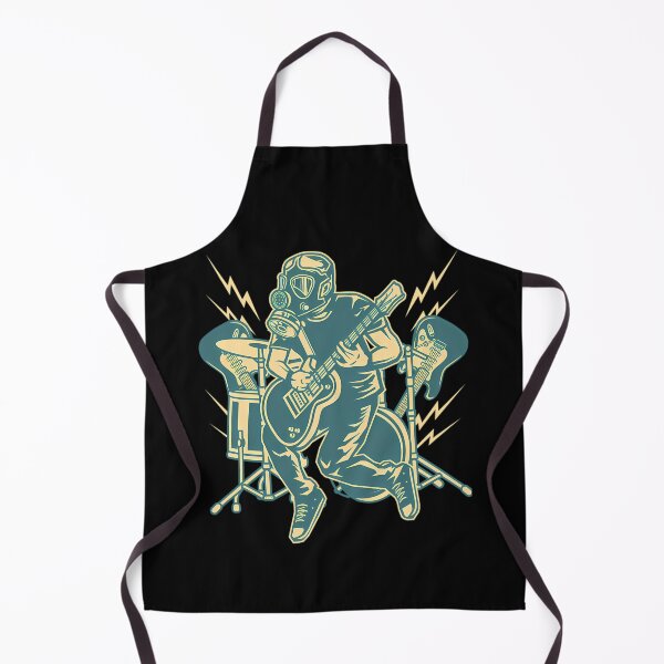 Item preview, Gas Mask Musician Jumping designed and sold by AdAn-Aura.