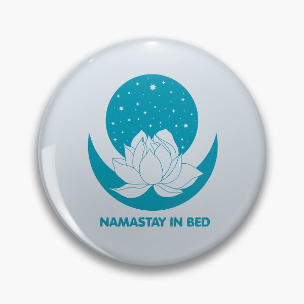 Item preview, Namastay in Bed Lotus Flower designed and sold by 247DesignStudio.