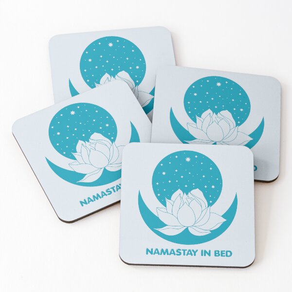 Item preview, Namastay in Bed Lotus Flower designed and sold by 247DesignStudio.