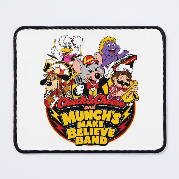 Item preview, Chuck E Cheese And Munch's Make Believe Band Retro Vintage designed and sold by ZubairNalban.