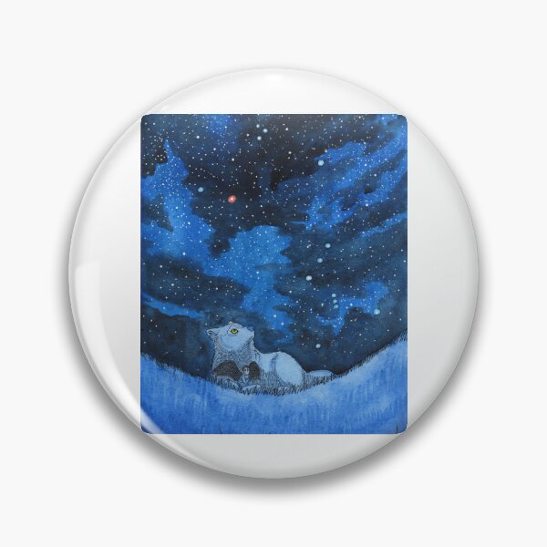Item preview, Celestial White Wolf and Little Imp Night designed and sold by Sapphirajorie.