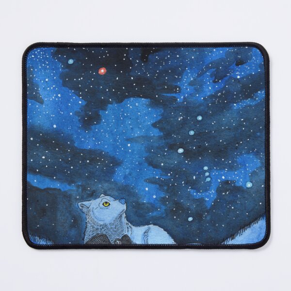 Item preview, Celestial White Wolf and Little Imp Night designed and sold by Sapphirajorie.