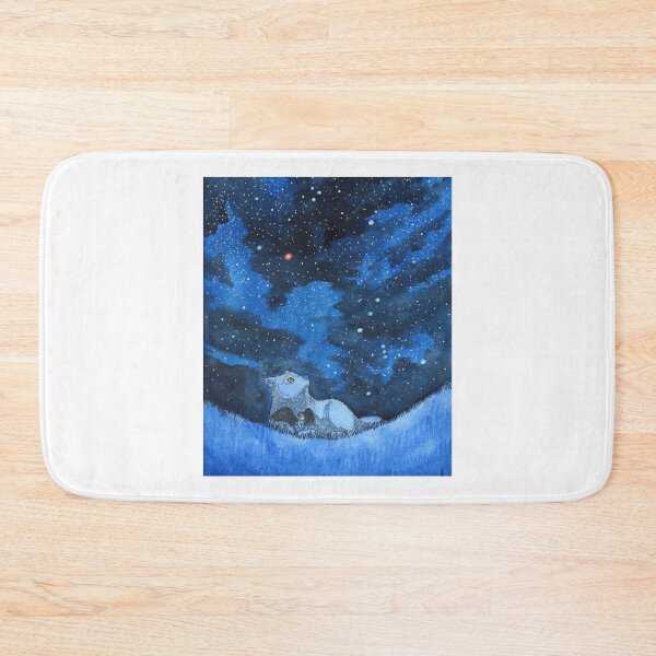 Item preview, Celestial White Wolf and Little Imp Night designed and sold by Sapphirajorie.