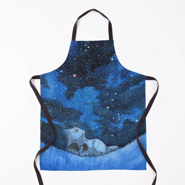 Item preview, Celestial White Wolf and Little Imp Night designed and sold by Sapphirajorie.