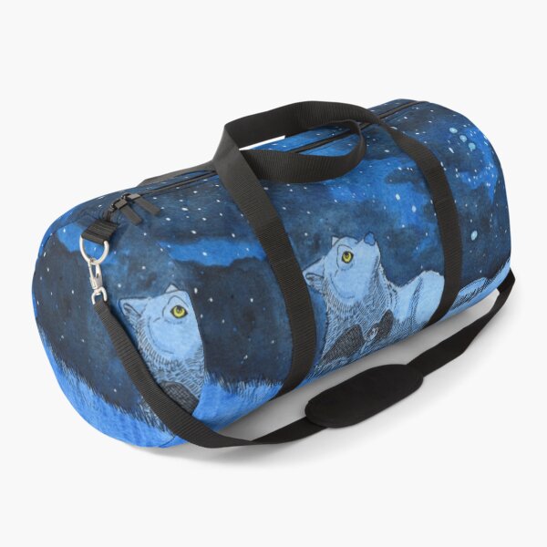 Item preview, Celestial White Wolf and Little Imp Night designed and sold by Sapphirajorie.