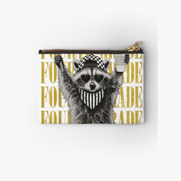 Item preview, Funny Fourth Grade Teacher Feral Raccoon Back to School T-Shirt designed and sold by Cafe18.