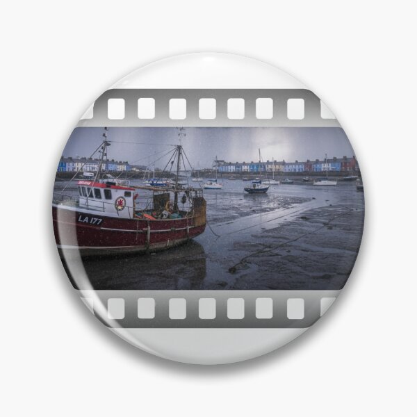 Item preview, Vintage Harbor Fishing Boat Film designed and sold by drakisax.