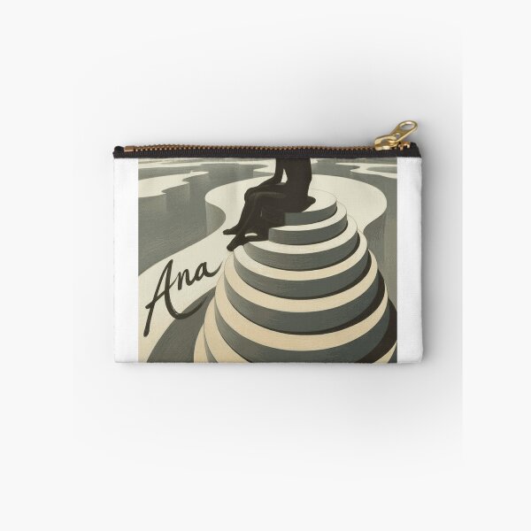 Item preview, Surreal Solitude Woman Abstract Minimalist Landscape designed and sold by CalderRowan.