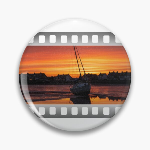 Item preview, Ocean Sunset Boat Film Strip designed and sold by drakisax.