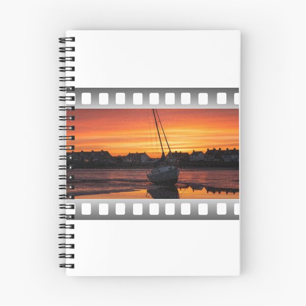 Item preview, Ocean Sunset Boat Film Strip designed and sold by drakisax.